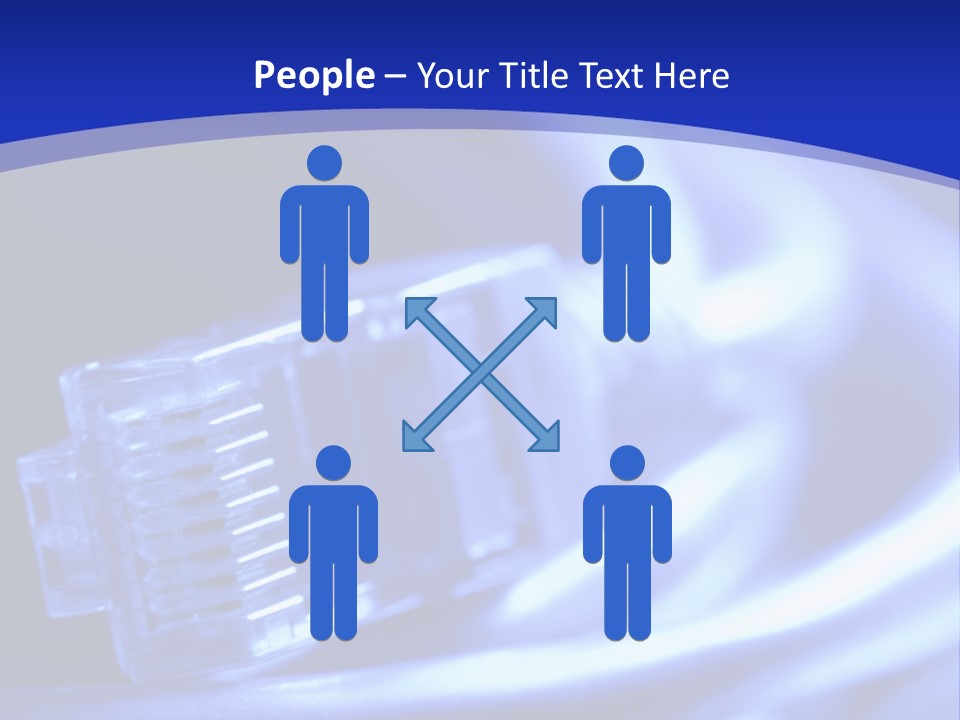 Net Cable PowerPoint Template