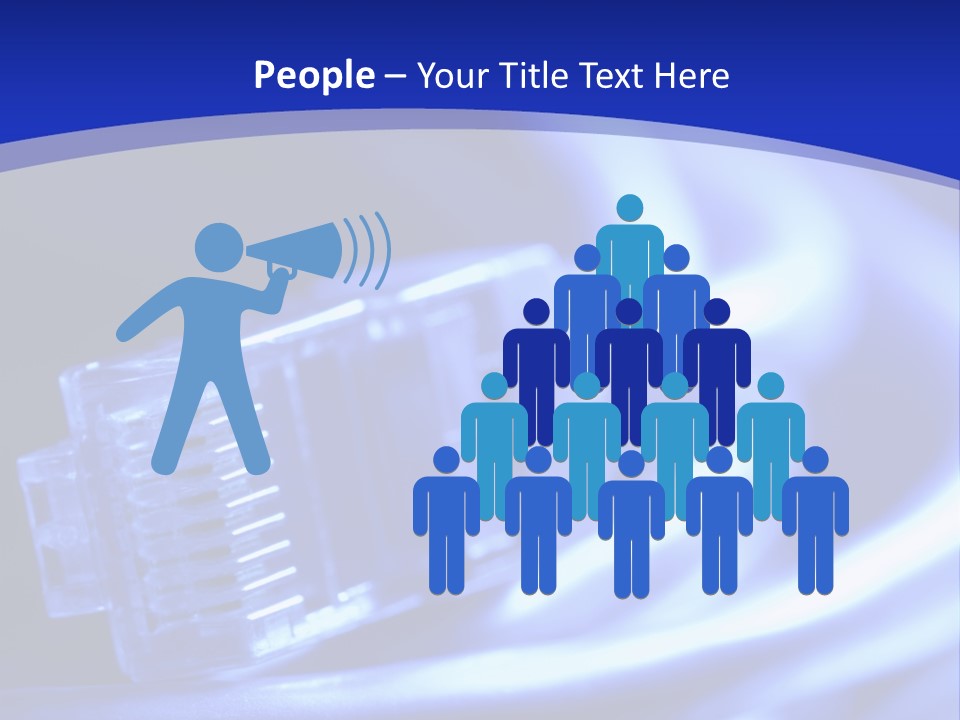 Net Cable PowerPoint Template