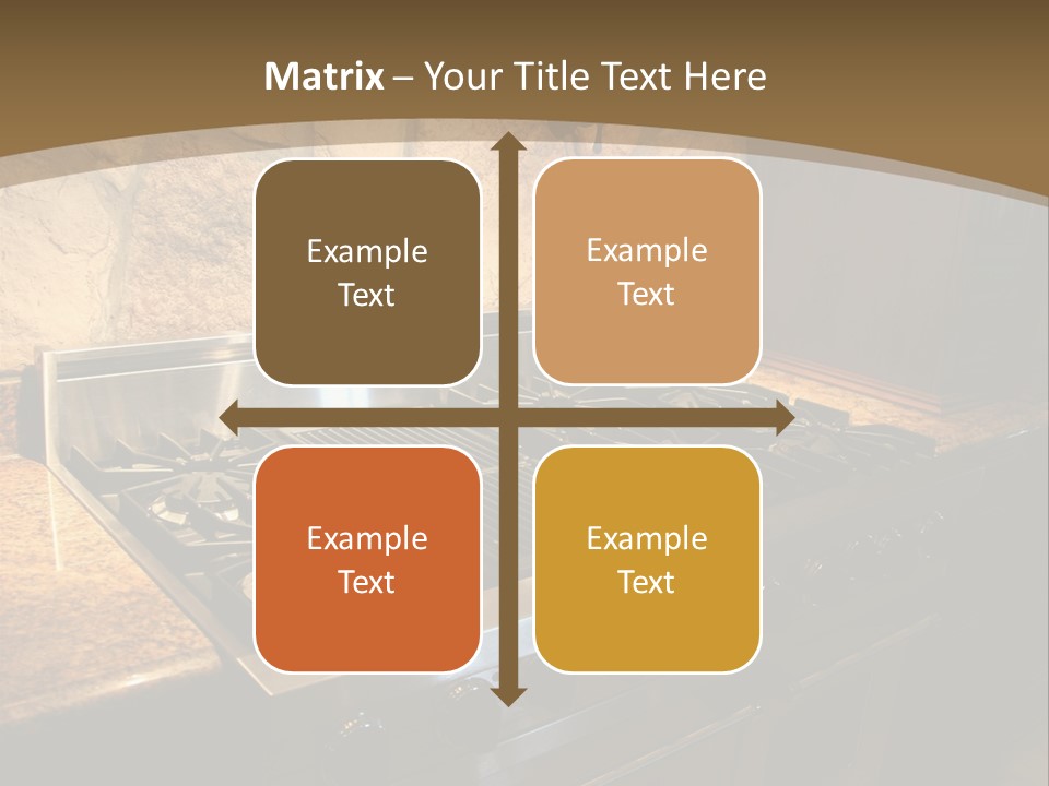 Image Of A Million Dollar Modern Middle Tennessee Home. Gas Stainless Steel Oven And Stove. PowerPoint Template