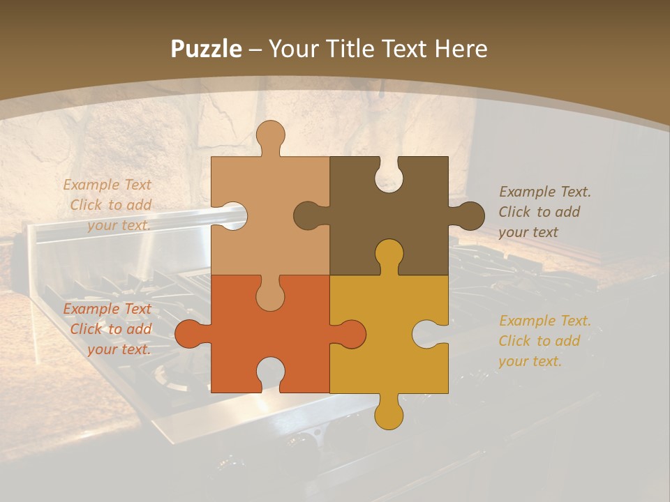 Image Of A Million Dollar Modern Middle Tennessee Home. Gas Stainless Steel Oven And Stove. PowerPoint Template