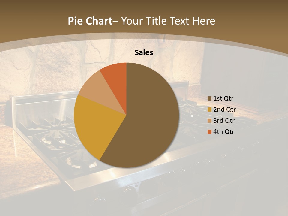 Image Of A Million Dollar Modern Middle Tennessee Home. Gas Stainless Steel Oven And Stove. PowerPoint Template
