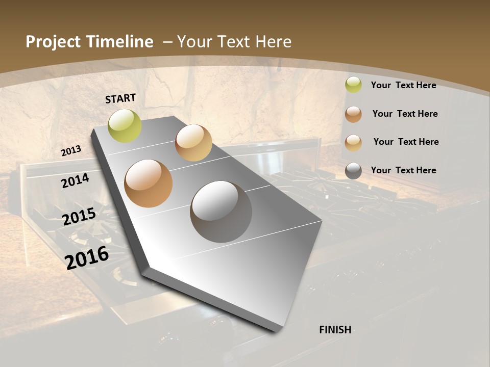 Image Of A Million Dollar Modern Middle Tennessee Home. Gas Stainless Steel Oven And Stove. PowerPoint Template