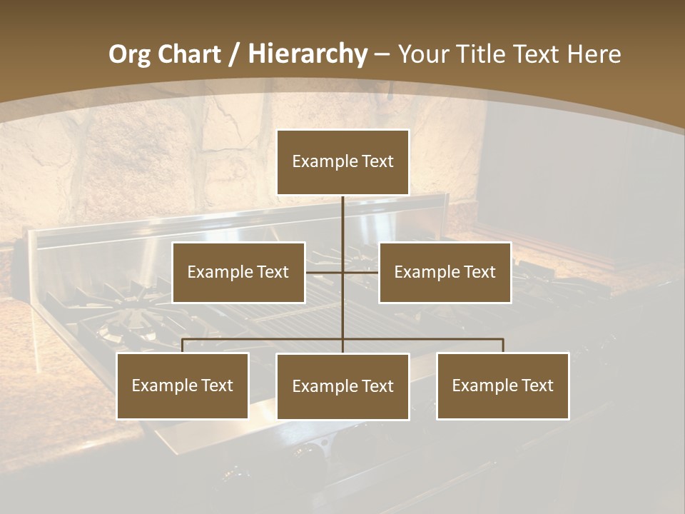 Image Of A Million Dollar Modern Middle Tennessee Home. Gas Stainless Steel Oven And Stove. PowerPoint Template