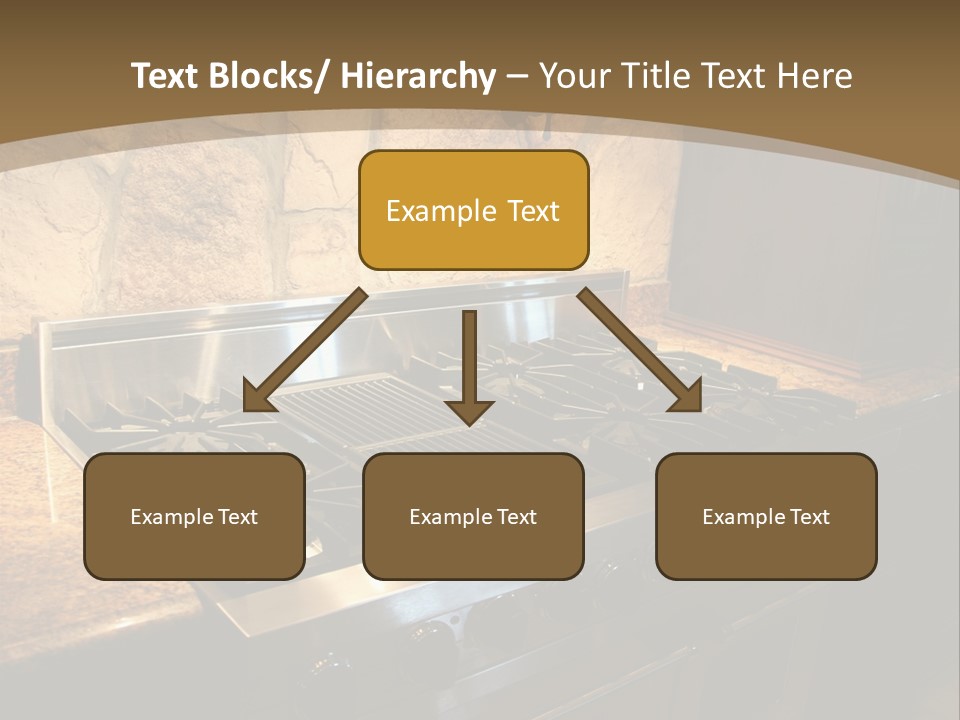 Image Of A Million Dollar Modern Middle Tennessee Home. Gas Stainless Steel Oven And Stove. PowerPoint Template