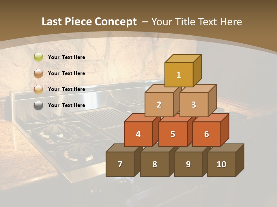 Image Of A Million Dollar Modern Middle Tennessee Home. Gas Stainless Steel Oven And Stove. PowerPoint Template