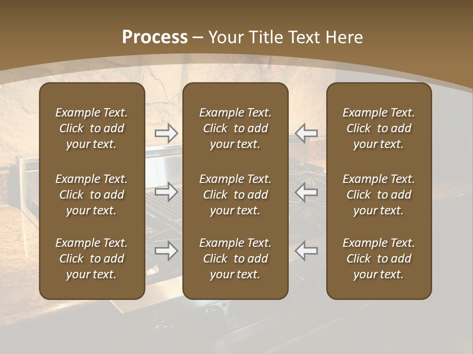 Image Of A Million Dollar Modern Middle Tennessee Home. Gas Stainless Steel Oven And Stove. PowerPoint Template