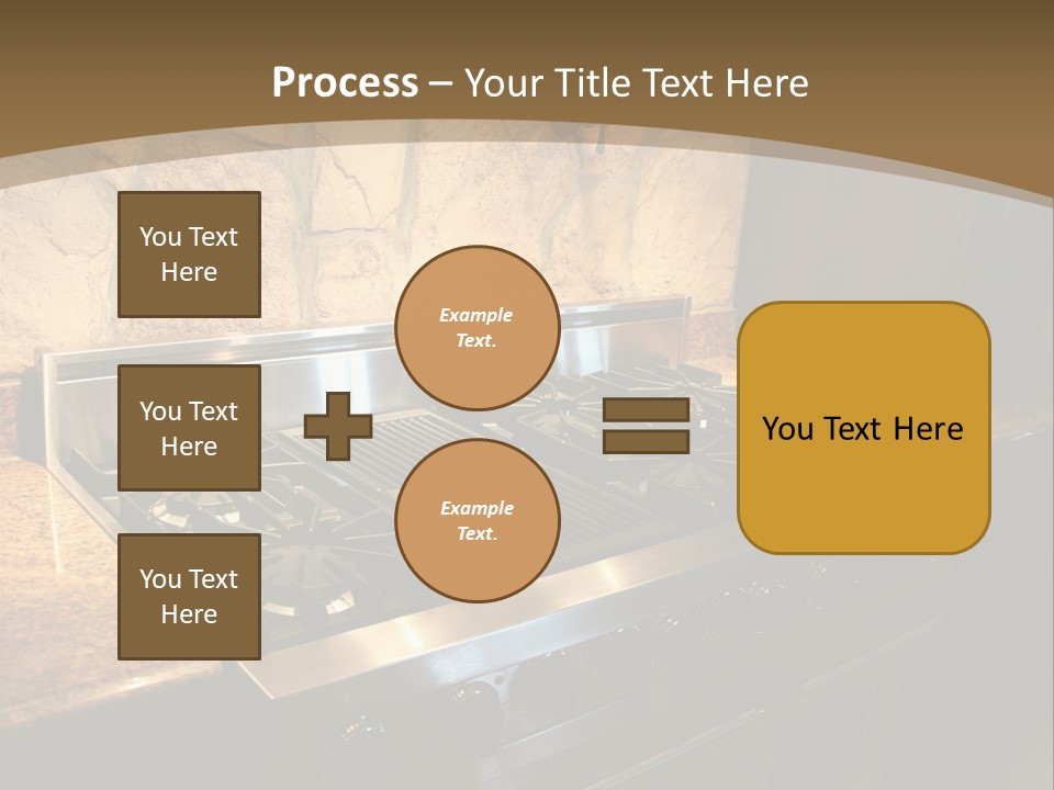 Image Of A Million Dollar Modern Middle Tennessee Home. Gas Stainless Steel Oven And Stove. PowerPoint Template