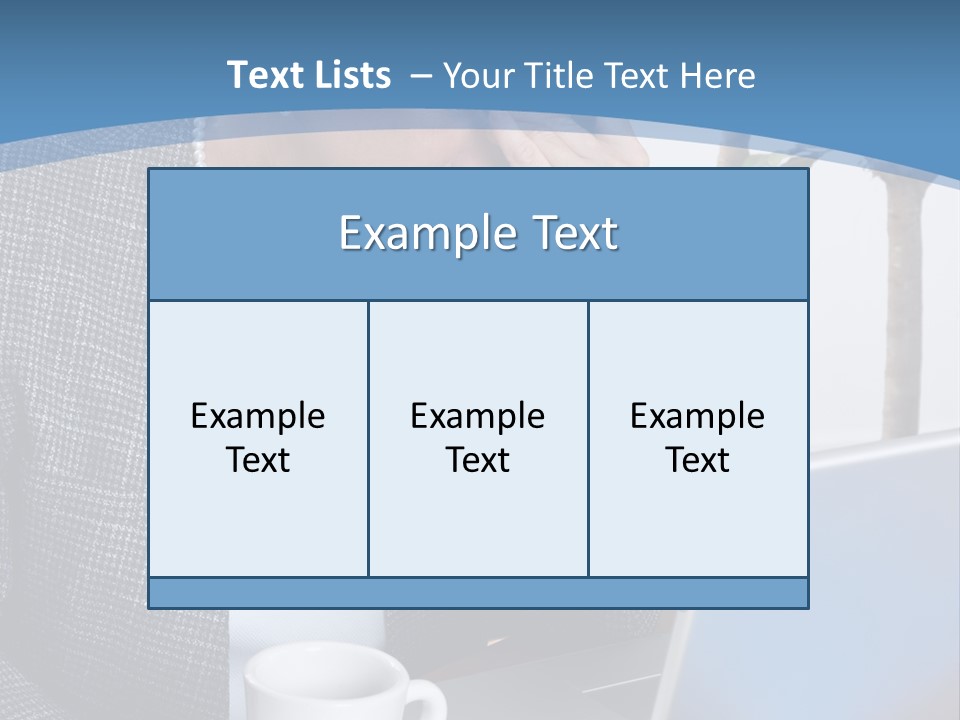 Mature Business Woman At Her Desk, Eyes Closed, Worried About Bills And Financial Problems PowerPoint Template