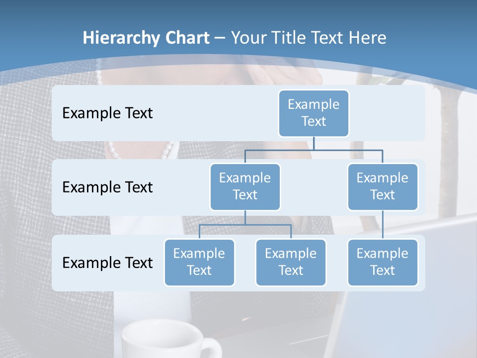 Mature Business Woman At Her Desk, Eyes Closed, Worried About Bills And Financial Problems PowerPoint Template