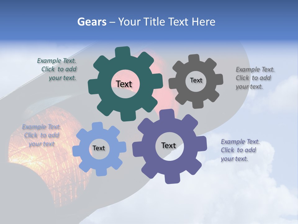 Traffic Light Showing Red And Yellow PowerPoint Template