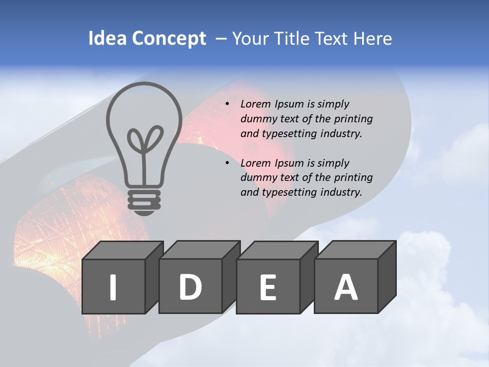 Traffic Light Showing Red And Yellow PowerPoint Template