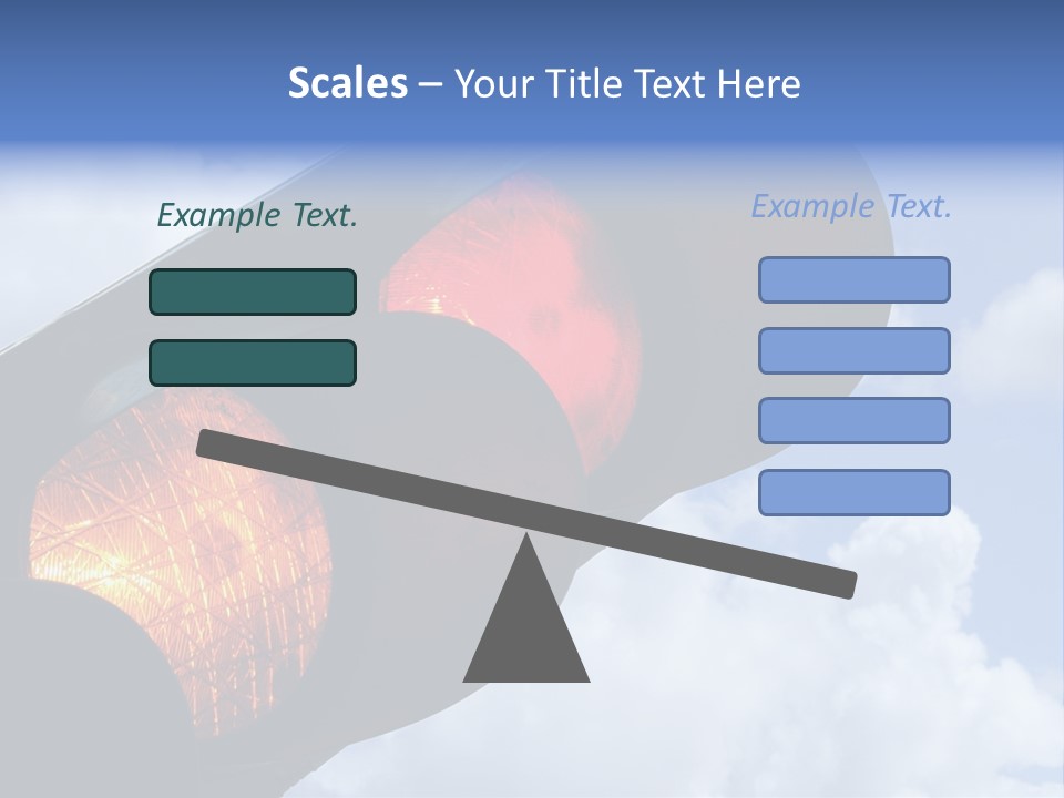 Traffic Light Showing Red And Yellow PowerPoint Template