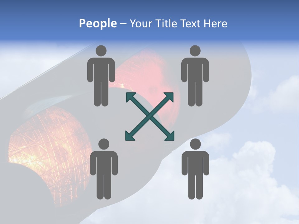 Traffic Light Showing Red And Yellow PowerPoint Template