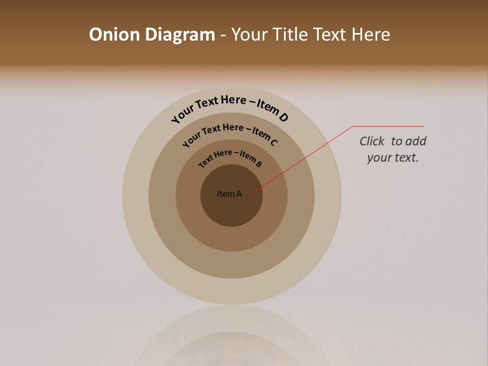 Empty Old Grungy Room With Red Vintage Wallpaper PowerPoint Template