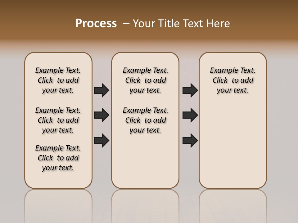 Empty Old Grungy Room With Red Vintage Wallpaper PowerPoint Template