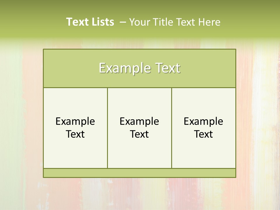 Striped Colored Background In Grunge Style PowerPoint Template