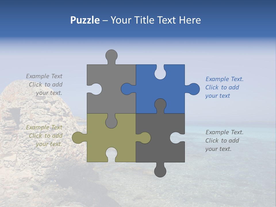 Formentera Island Near Ibiza In Mediterranean Spain Summer PowerPoint Template