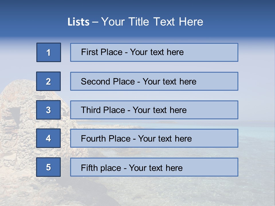 Formentera Island Near Ibiza In Mediterranean Spain Summer PowerPoint Template