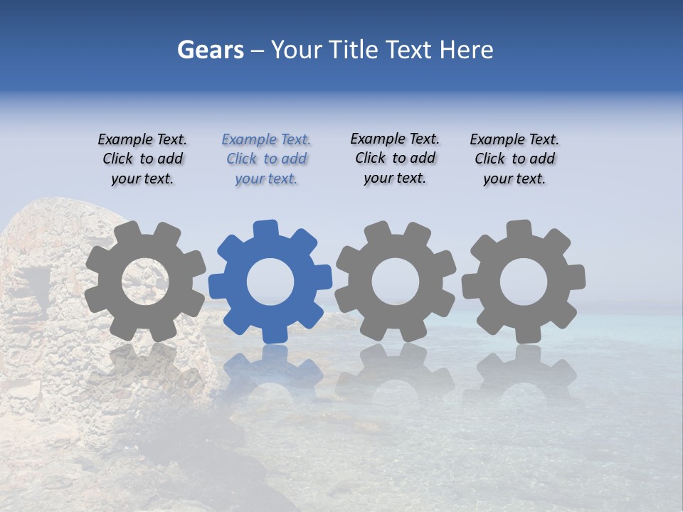 Formentera Island Near Ibiza In Mediterranean Spain Summer PowerPoint Template