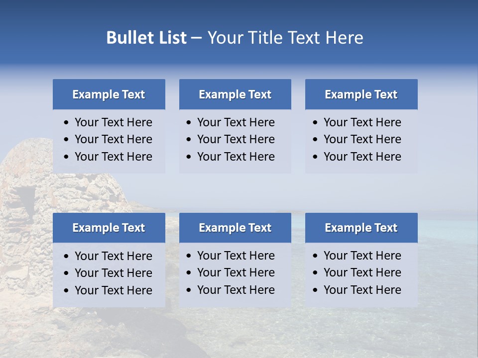 Formentera Island Near Ibiza In Mediterranean Spain Summer PowerPoint Template