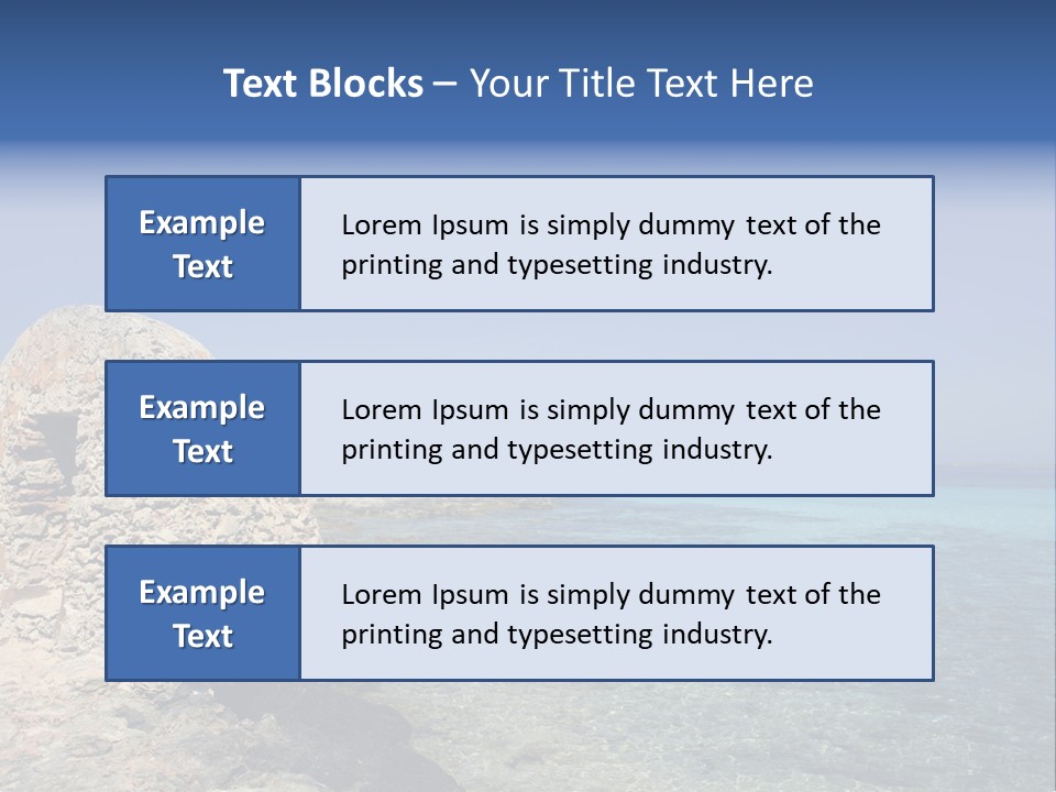 Formentera Island Near Ibiza In Mediterranean Spain Summer PowerPoint Template