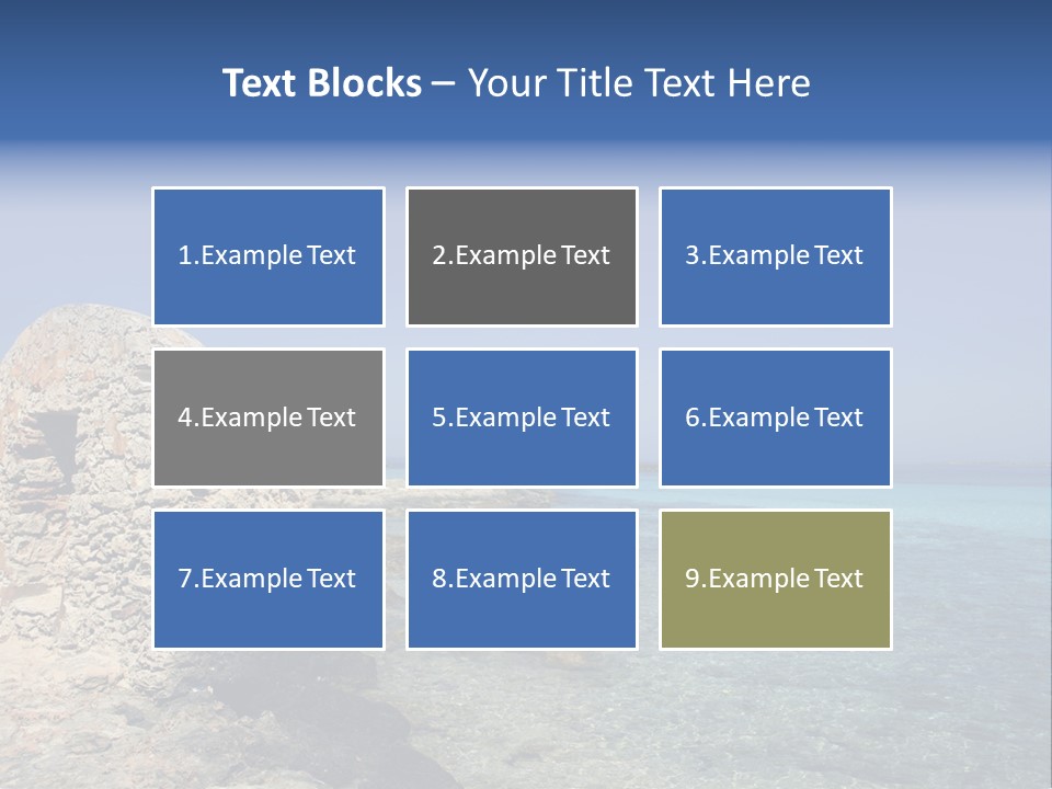 Formentera Island Near Ibiza In Mediterranean Spain Summer PowerPoint Template