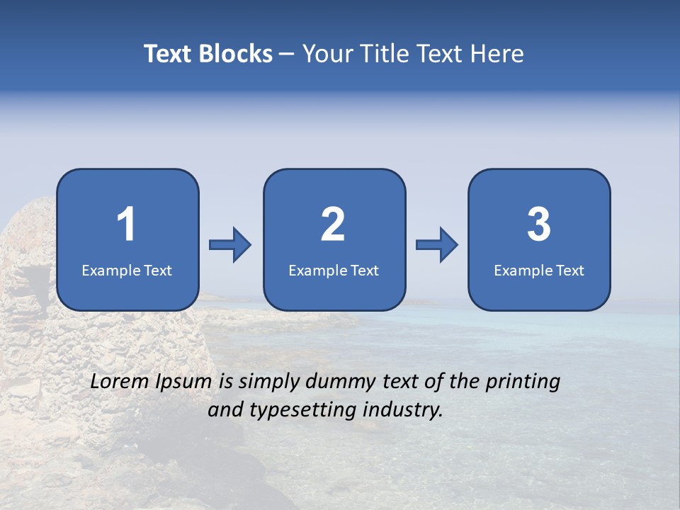 Formentera Island Near Ibiza In Mediterranean Spain Summer PowerPoint Template