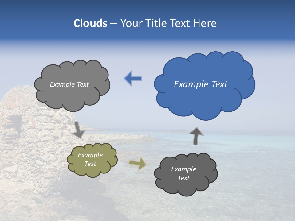 Formentera Island Near Ibiza In Mediterranean Spain Summer PowerPoint Template