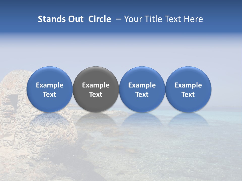 Formentera Island Near Ibiza In Mediterranean Spain Summer PowerPoint Template