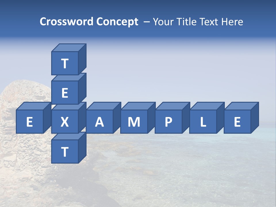 Formentera Island Near Ibiza In Mediterranean Spain Summer PowerPoint Template