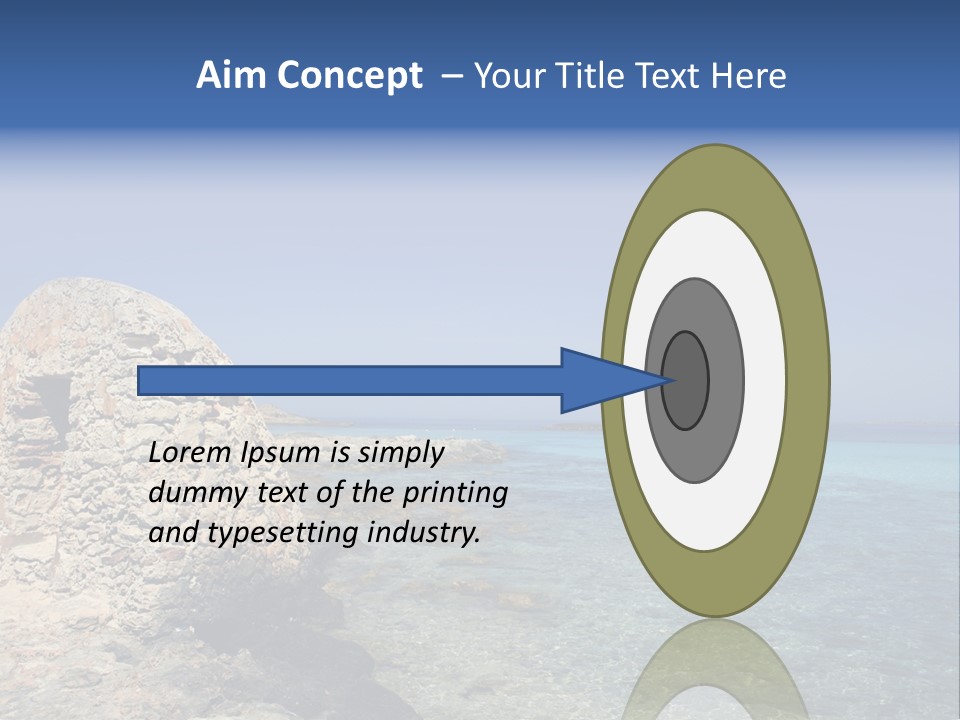 Formentera Island Near Ibiza In Mediterranean Spain Summer PowerPoint Template