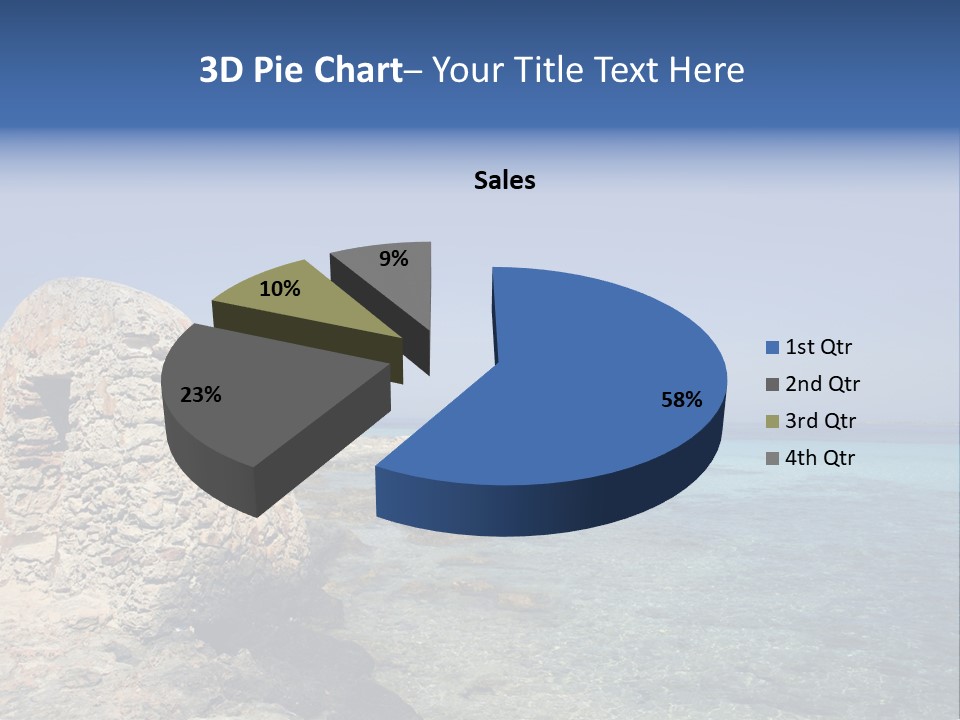 Formentera Island Near Ibiza In Mediterranean Spain Summer PowerPoint Template