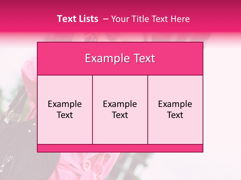 Beautiful Young Brunette Woman Talking On The Cellphone Outdoor PowerPoint Template