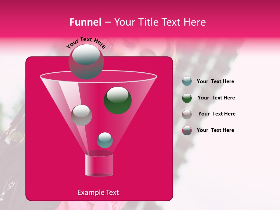 Beautiful Young Brunette Woman Talking On The Cellphone Outdoor PowerPoint Template