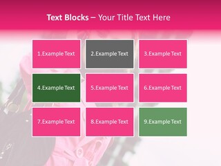 Beautiful Young Brunette Woman Talking On The Cellphone Outdoor PowerPoint Template