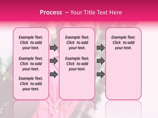 Beautiful Young Brunette Woman Talking On The Cellphone Outdoor PowerPoint Template