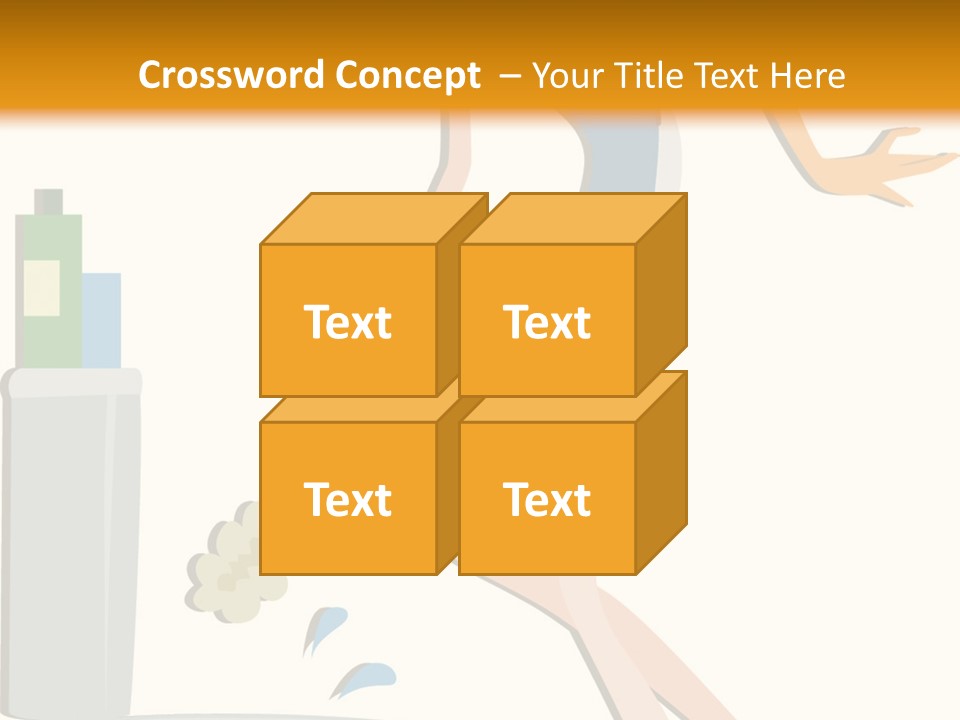 Cleaning Toilet Bowl - Vector Stock Vector Illustration: PowerPoint Template