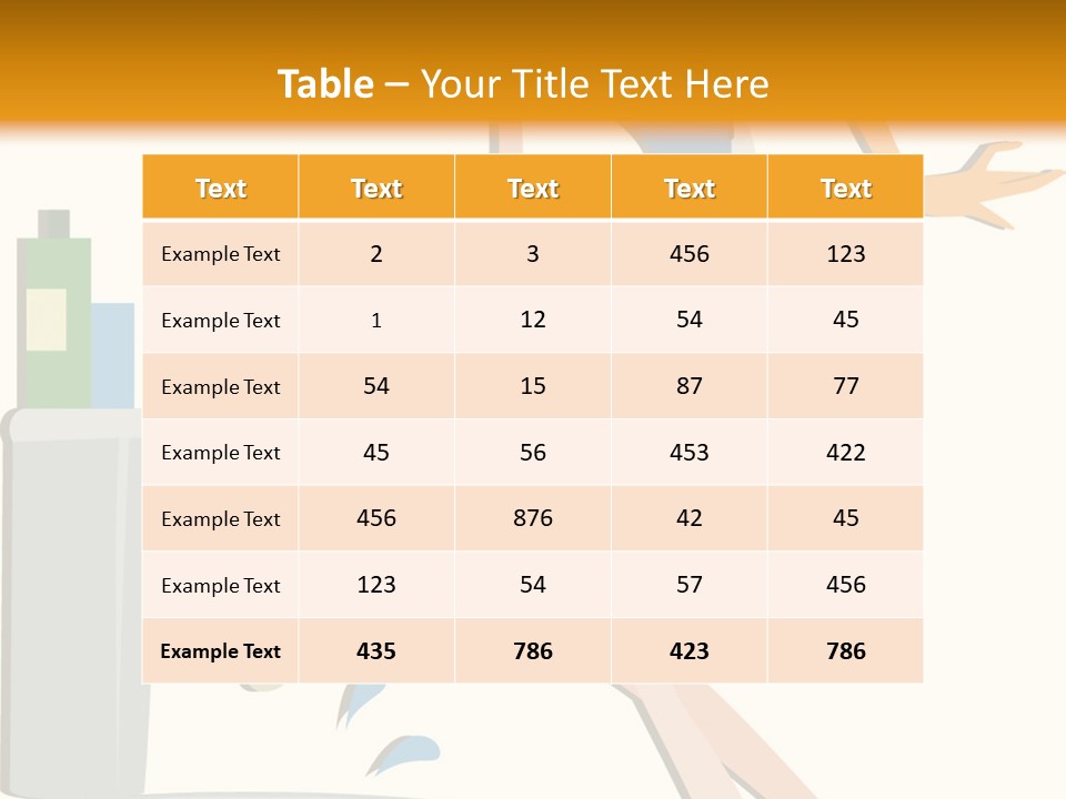 Cleaning Toilet Bowl - Vector Stock Vector Illustration: PowerPoint Template