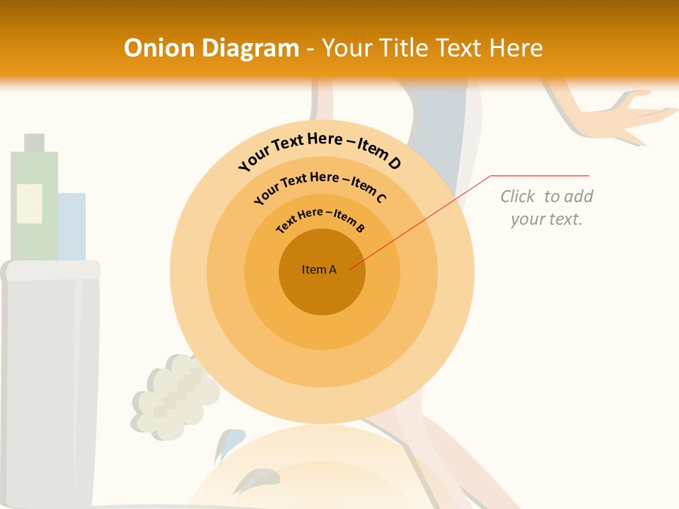 Cleaning Toilet Bowl - Vector Stock Vector Illustration: PowerPoint Template