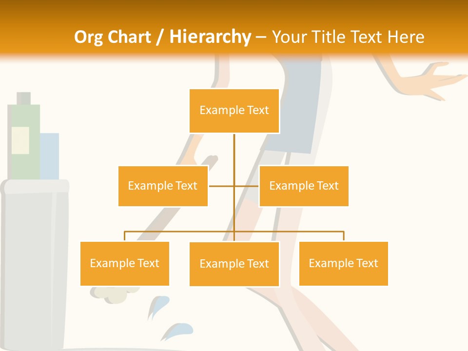 Cleaning Toilet Bowl - Vector Stock Vector Illustration: PowerPoint Template