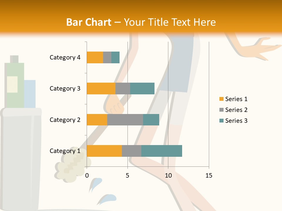 Cleaning Toilet Bowl - Vector Stock Vector Illustration: PowerPoint Template