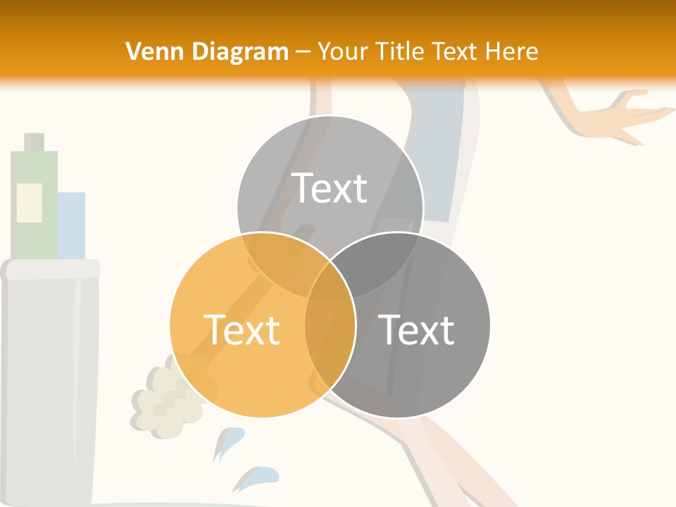 Cleaning Toilet Bowl - Vector Stock Vector Illustration: PowerPoint Template