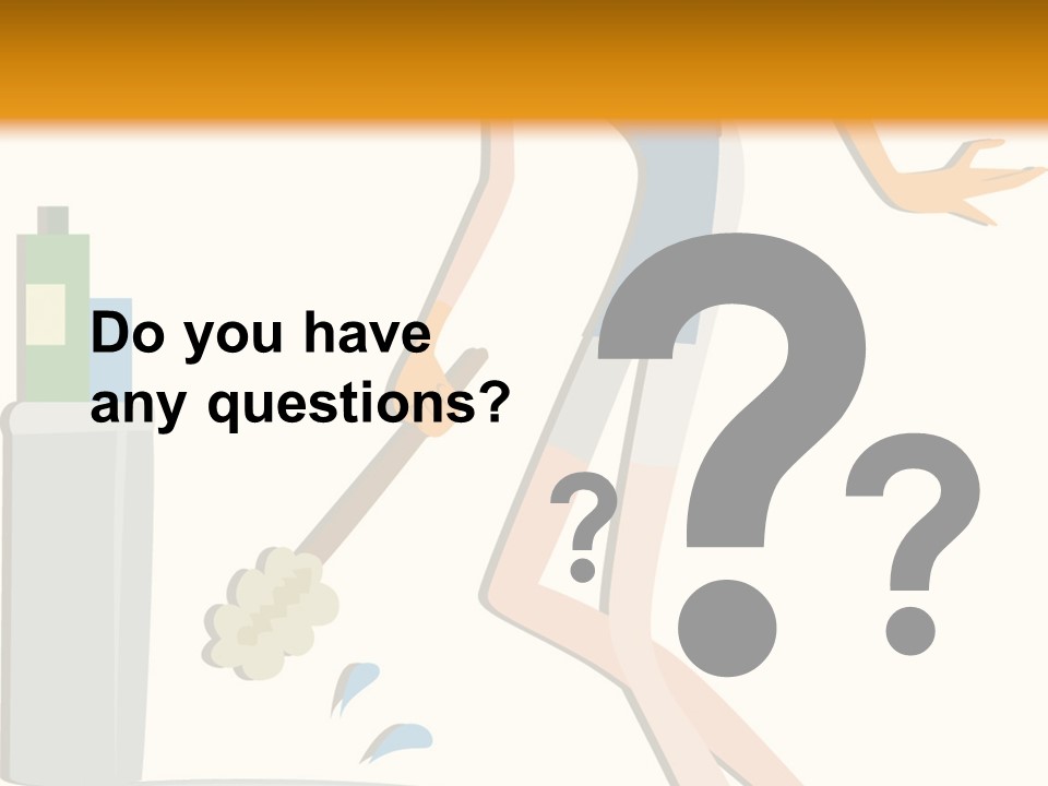 Cleaning Toilet Bowl - Vector Stock Vector Illustration: PowerPoint Template