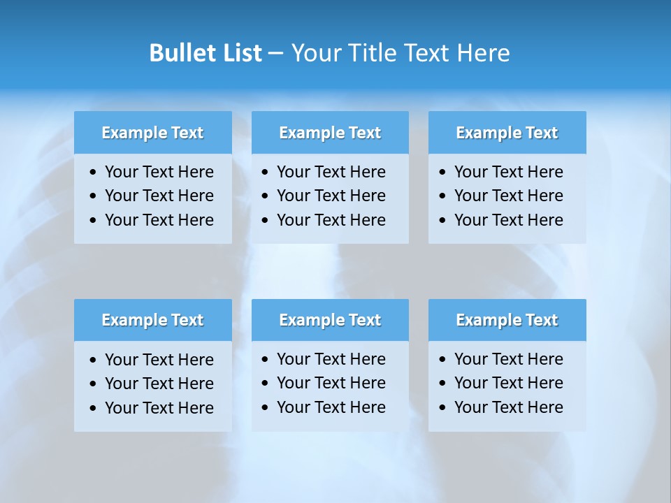 A Radiograph Of Human Body Is In Black And White Tones PowerPoint Template