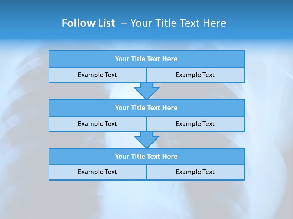 A Radiograph Of Human Body Is In Black And White Tones PowerPoint Template