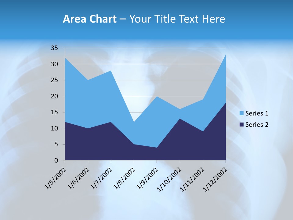 A Radiograph Of Human Body Is In Black And White Tones PowerPoint Template