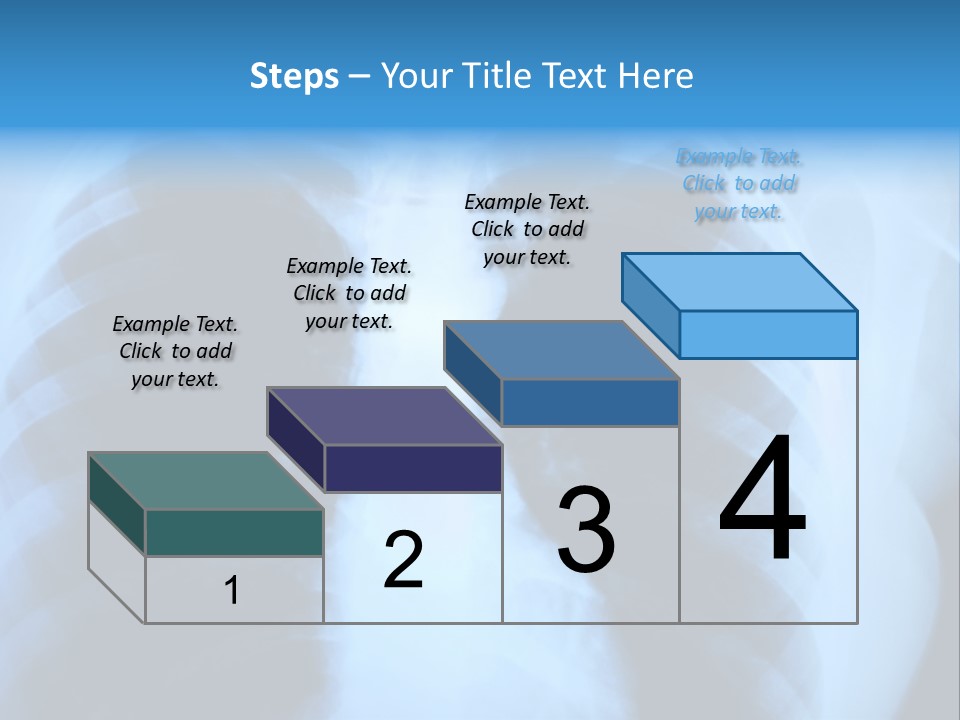 A Radiograph Of Human Body Is In Black And White Tones PowerPoint Template
