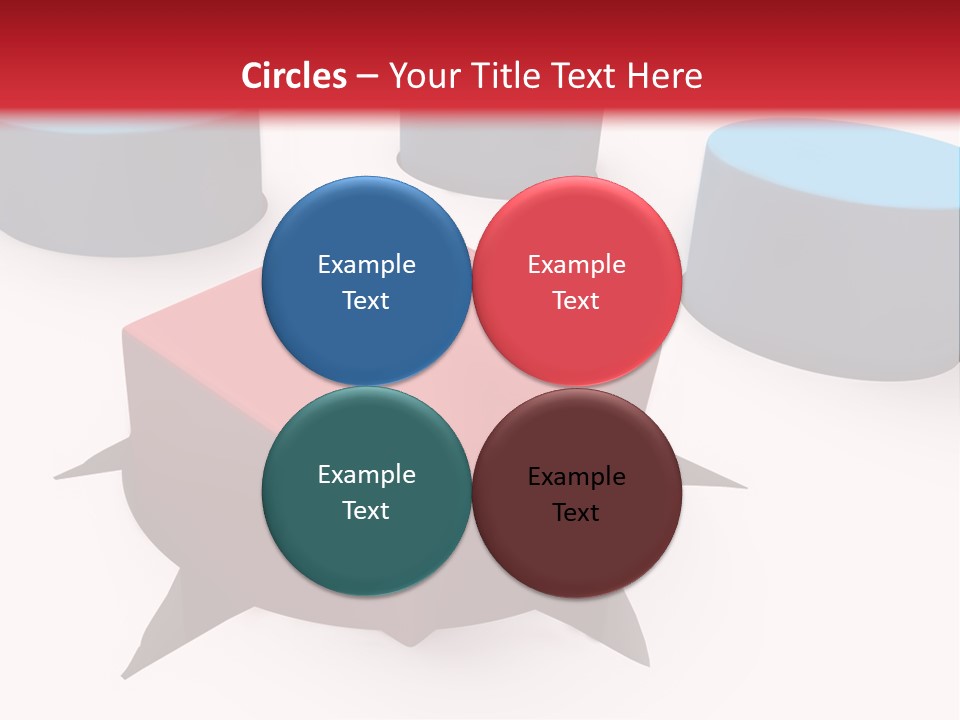 White Lorry With Green Trailer On The Highway Over Blue Cloudy Sky PowerPoint Template