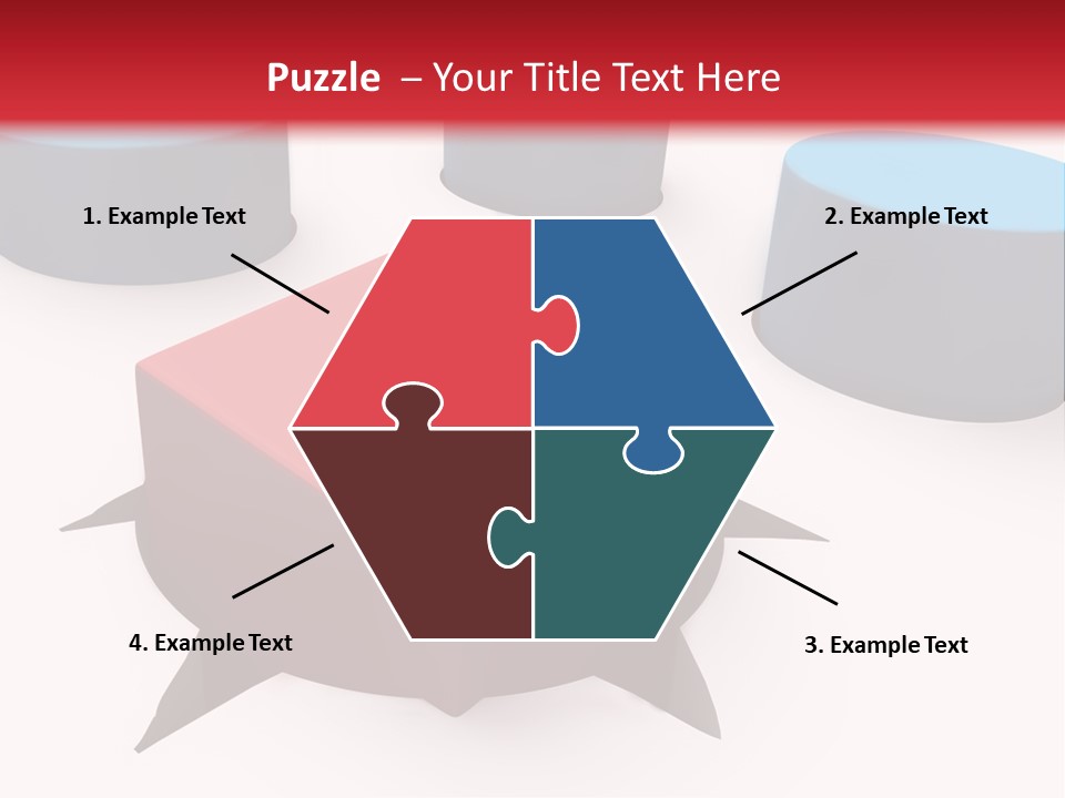 White Lorry With Green Trailer On The Highway Over Blue Cloudy Sky PowerPoint Template