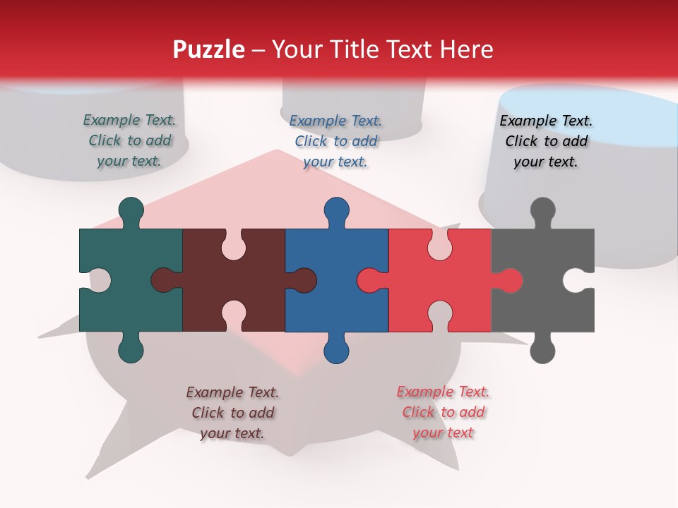 White Lorry With Green Trailer On The Highway Over Blue Cloudy Sky PowerPoint Template